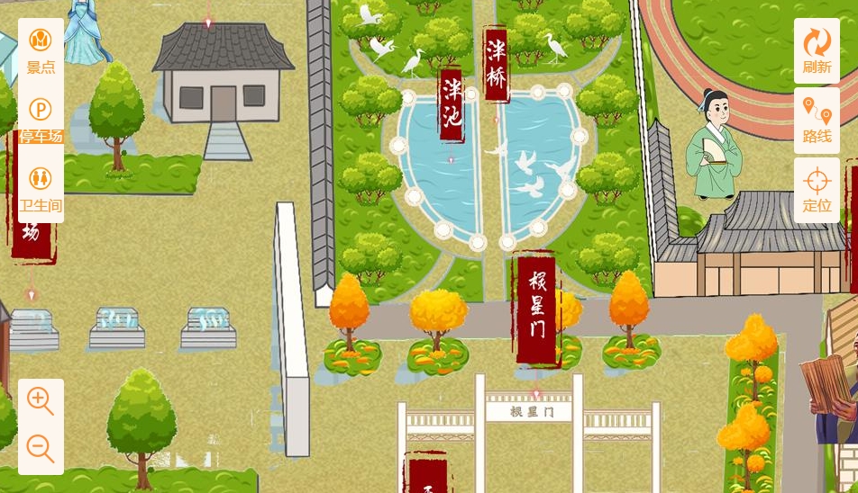 越城手绘地图景区语音讲解导览系统：智慧景区建设的基石